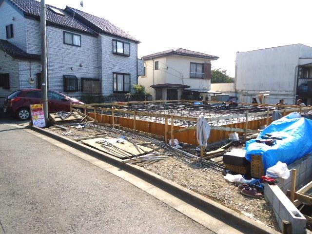 Local photos, including front road. local Under construction