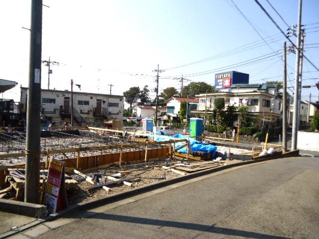 Local photos, including front road. local Under construction