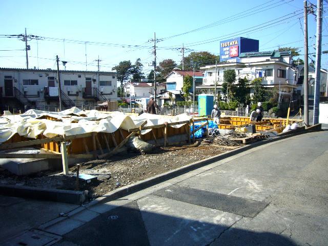 Local photos, including front road. local Under construction