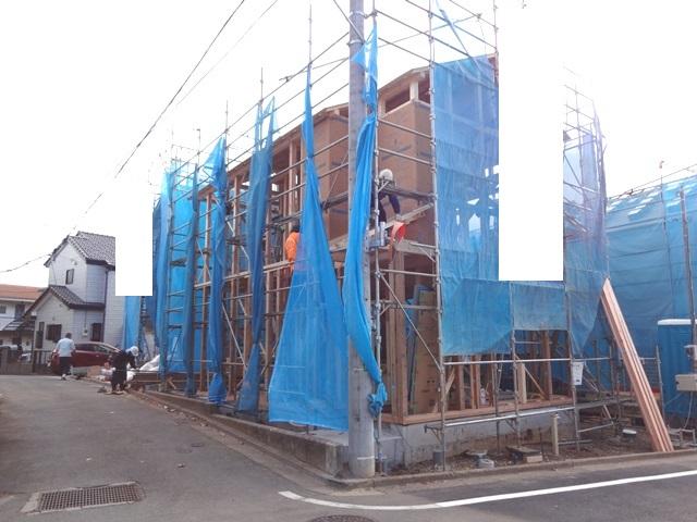 Local appearance photo. local Under construction Completion of framework ~ Panel under construction