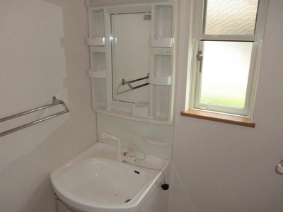 Washroom. Independent wash basin