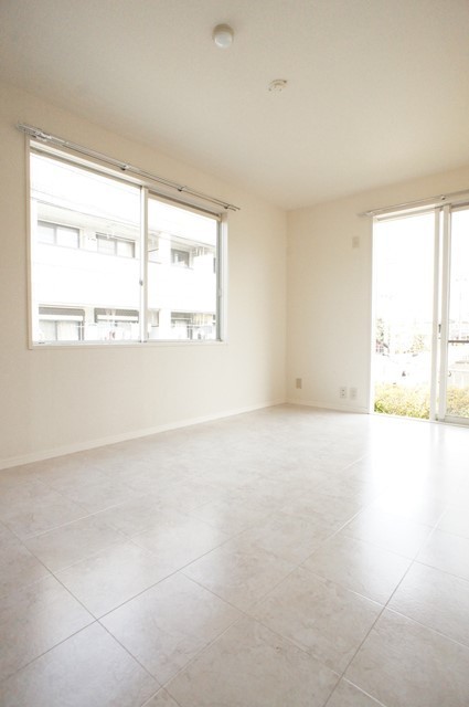 Living and room. Because the two-sided lighting is at any time bright space