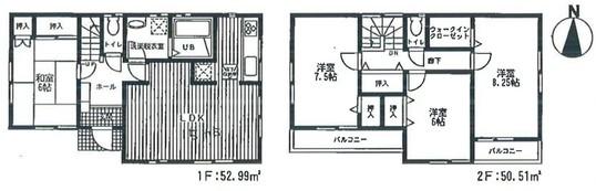 Floor plan. 38,800,000 yen, 4LDK, Land area 120 sq m , Building area 103.5 sq m