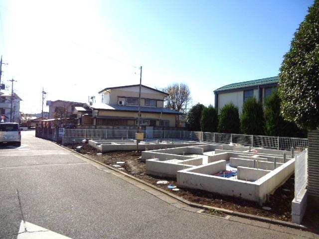 Local photos, including front road. local Foundation work completed