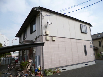 Building appearance. Beautiful appearance