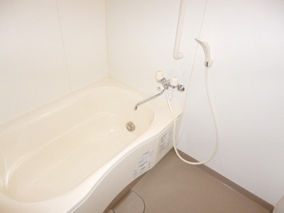 Bath. Spacious bathroom with add cooked