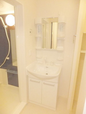 Washroom. Popular independent wash basin