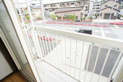 View. The view from the balcony