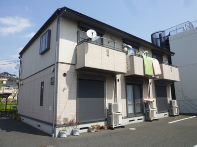 Building appearance. Day is good