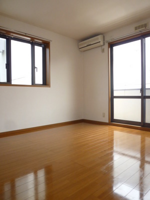 Living and room. The room is also bright with two faces lighting