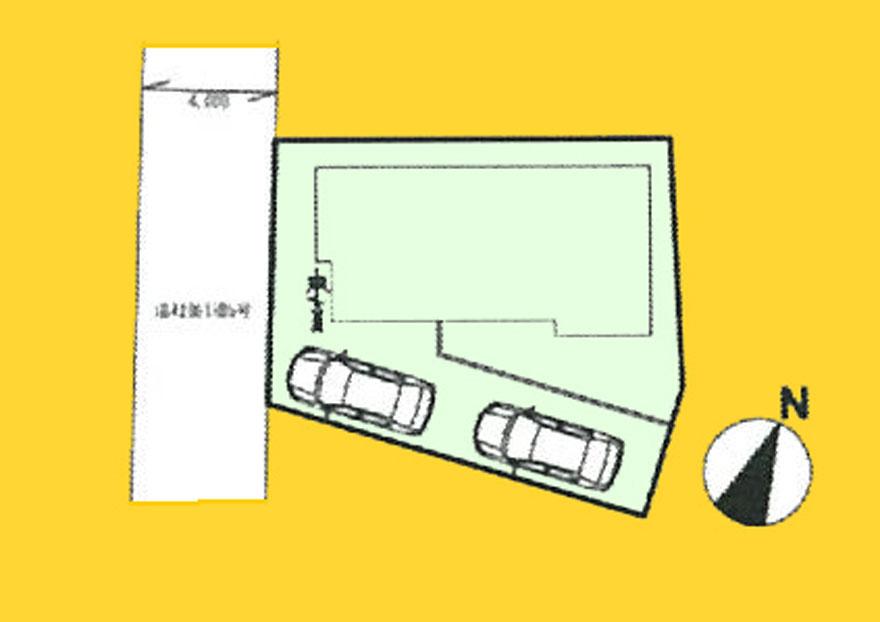 Compartment figure. 30,800,000 yen, 4LDK, Land area 114.9 sq m , Building area 91.9 sq m