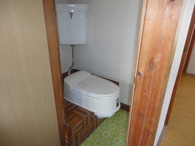 Toilet. Simple style toilet