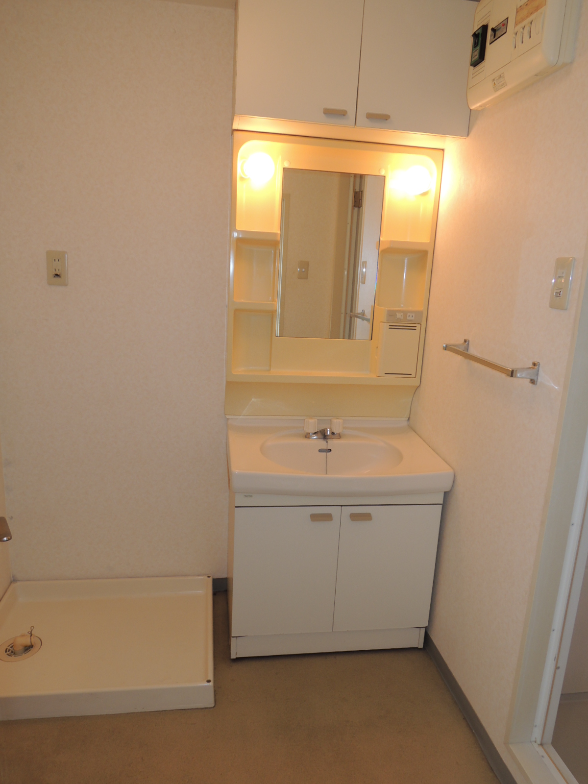 Washroom. Separate vanity