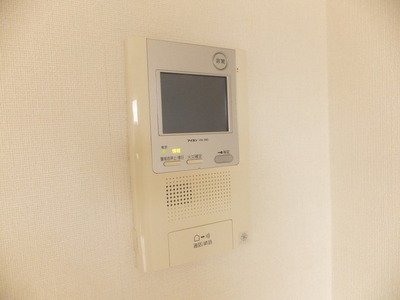 Security. TV monitor with intercom