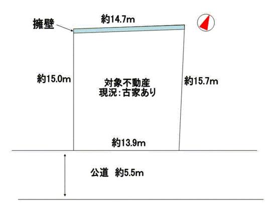 Compartment figure. Road and the site is flat! 
