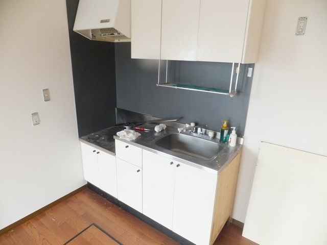 Kitchen.  ☆  You can firmly in the dishes in Gasukitchin 2-neck  ☆