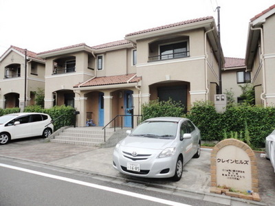 Parking lot. Parking is in front of