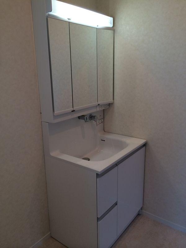 Wash basin, toilet. Independent wash basin