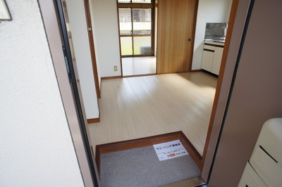 Entrance. Entrance space with a cleanliness