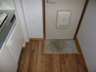 Entrance. Entrance space with a cleanliness