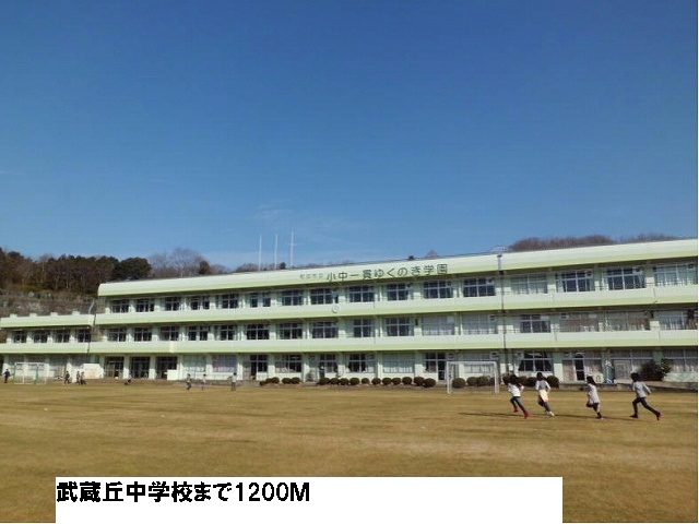 Junior high school. 1200m until Machida Municipal Musashigaoka junior high school (junior high school)