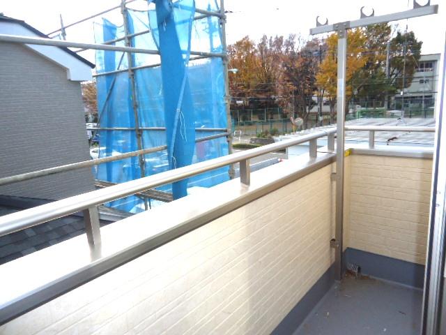 Balcony. A Building balcony