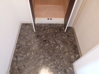 Entrance. Entrance with a cupboard