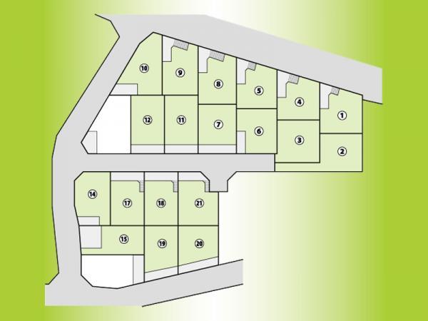 Compartment figure. Land price 13.8 million yen, Land area 125.3 sq m