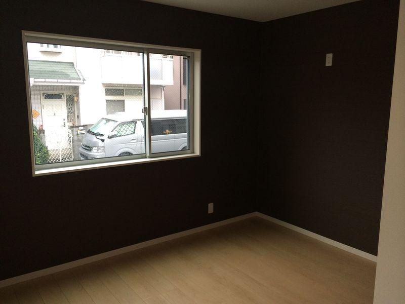 Non-living room. Western-style 7 Pledge, Stylish black of introspection