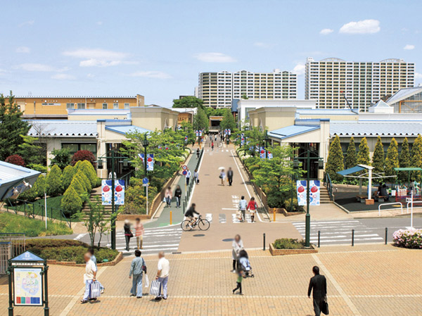 Surrounding environment. Granbury mall (about 150m ・ A 2-minute walk)