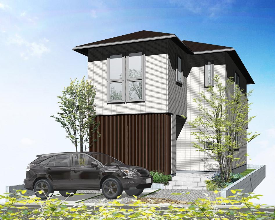 Building plan example (floor plan). Building plan example (NO.2) 3LDK, Land price 15.5 million yen, Land area 130.67 sq m , Building price 23,970,000 yen, Building area 96.05 sq m