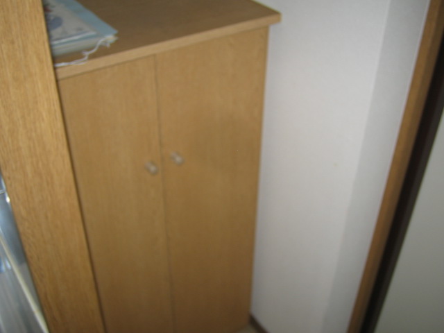 Receipt. Entrance shoe box