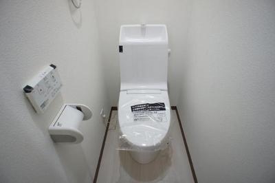 Toilet. A clean toilet space!