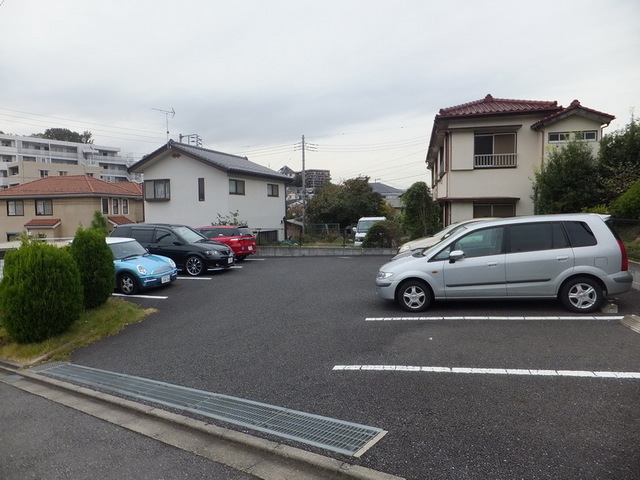 Parking lot. Spread of parking