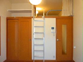 Living and room. Room (loft side)