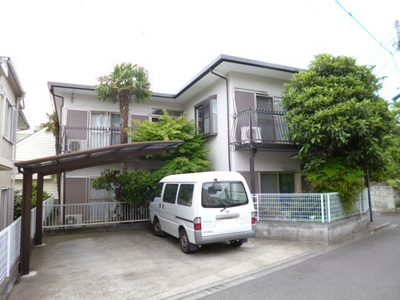 Building appearance. Day is good