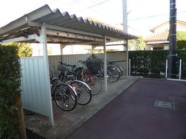Other common areas.  ☆  It is a roof with bicycle parking  ☆