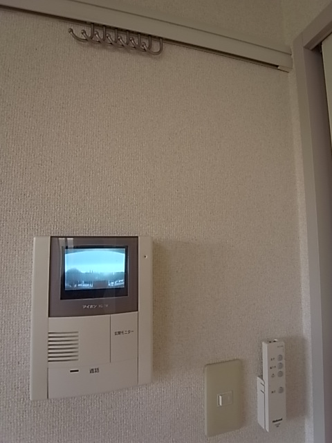 Security. Monitor with intercom