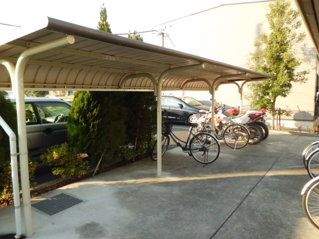 Other common areas. Covered parking lot