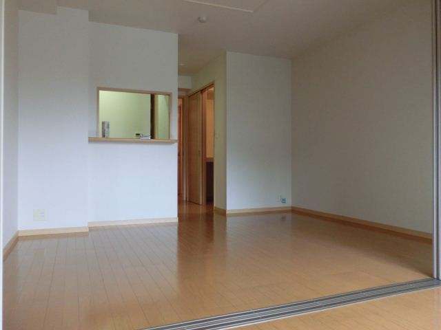 Living and room. There is also a door between the living and the living room