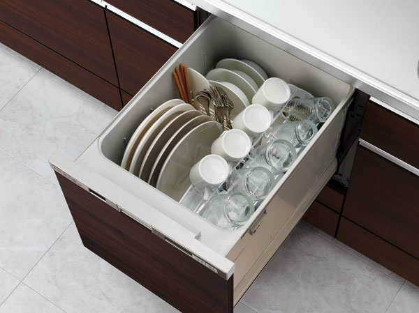 Kitchen.  [Dishwasher] Installing the water is less economical dishwasher to use than hand washing. And it reduces the time and effort of housework. (A1 ・ A ・ C1 ・ C ・ H type)