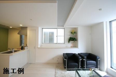 Same specifications photos (living). Living example of construction