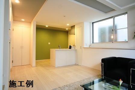 Same specifications photos (living). Living example of construction