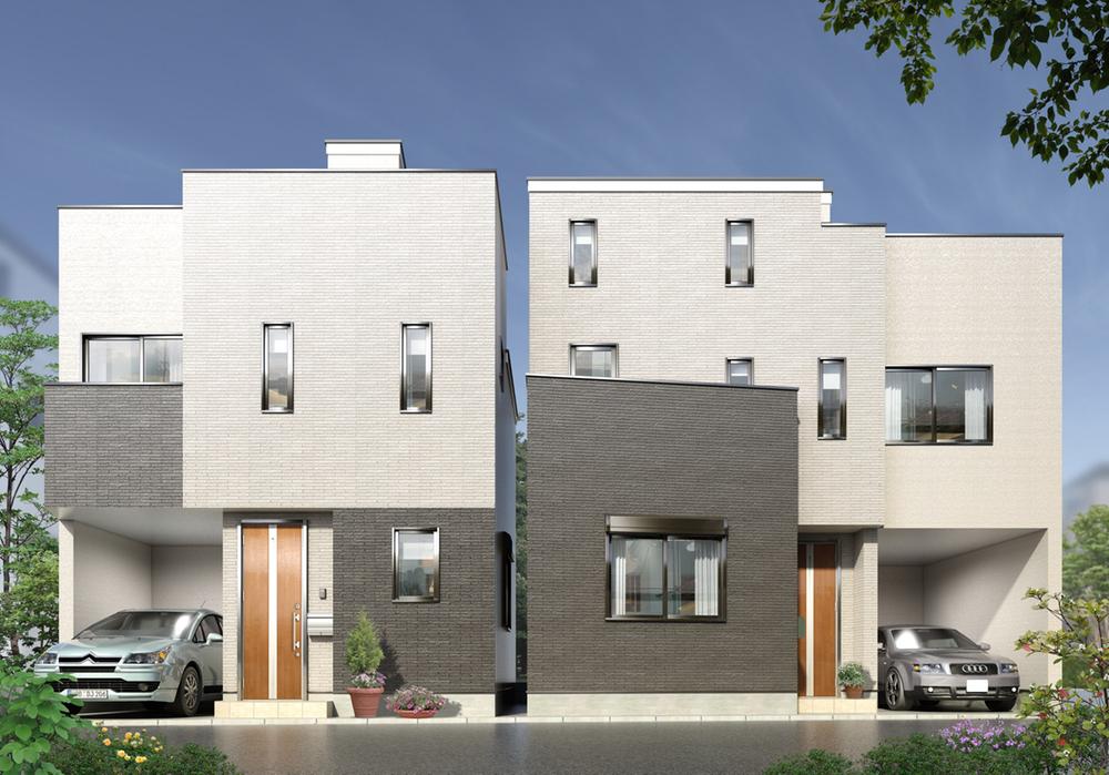 Building plan example (Perth ・ appearance). Past construction cases