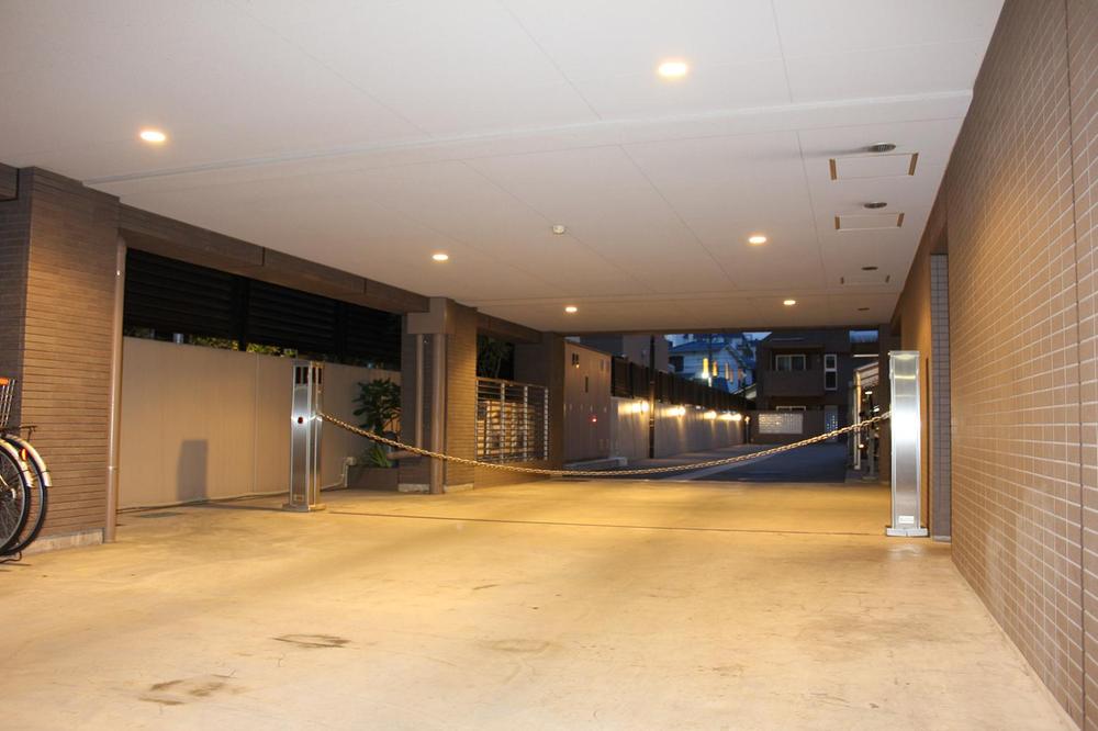 Parking lot. Common areas parking