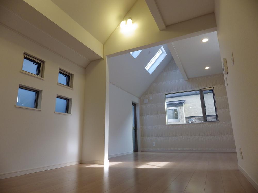 Living. A blow-by is the ceiling height of the space