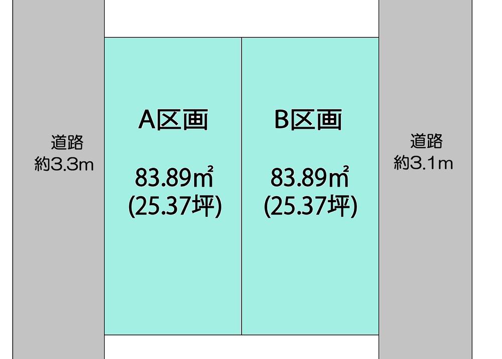 The entire compartment Figure. Beautiful shaping land. 