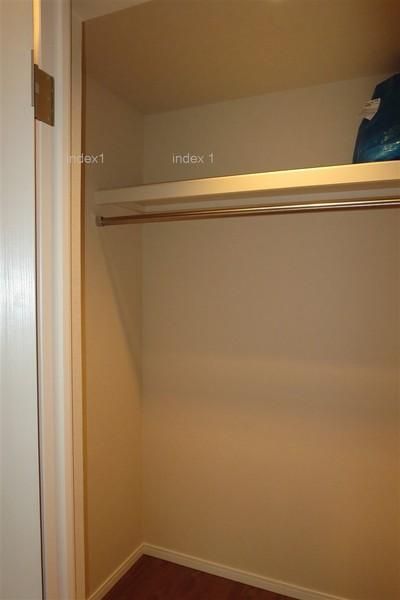 Non-living room. Closet is equipped with all rooms