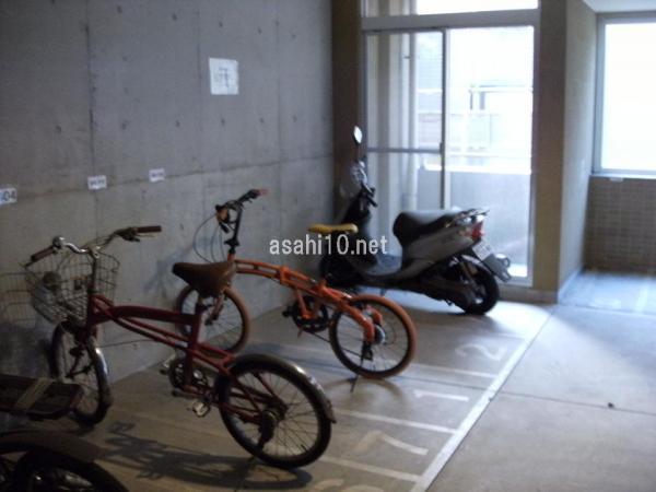 Other common areas. Bicycle-parking space