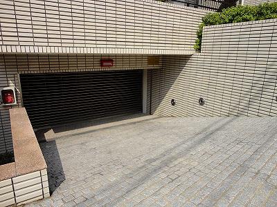 Parking lot. Common areas